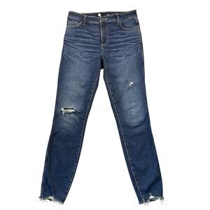 Kut From The Kloth Jeans Donna Fab Ab Ankle Skinny High Rise Dark Wash Denim 4